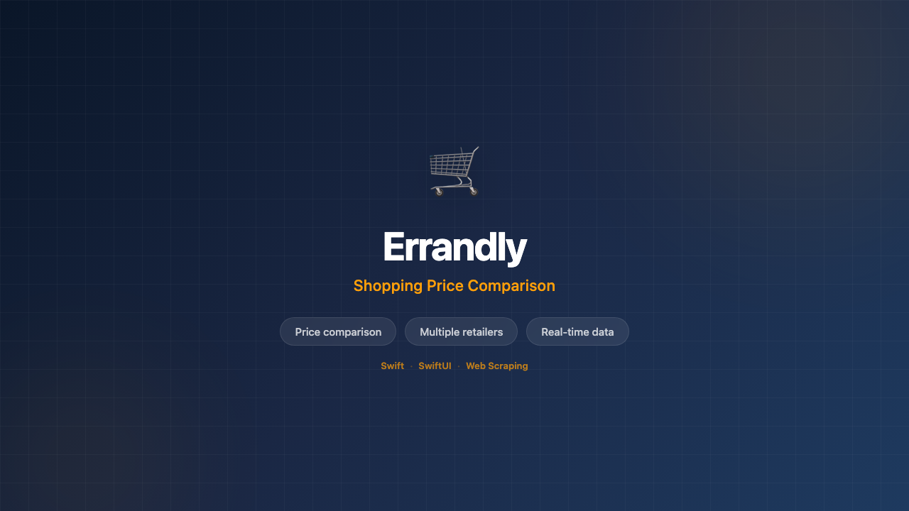 Errandly — Shopping Assistant
